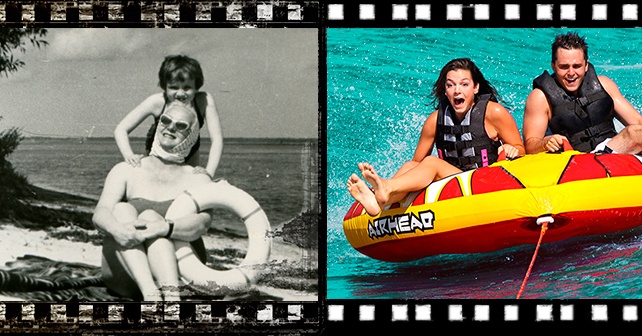 Watersports from the ‘70s and today