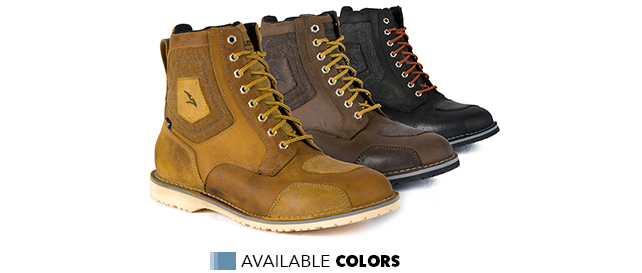 Available colors - Falco Ranger Motorcycle Boots 