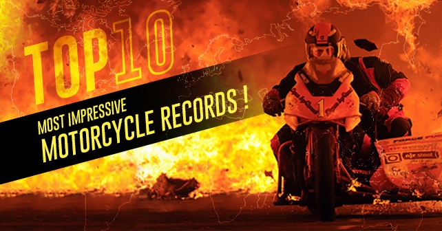 Top 10 Most impressive motorcycle records from the Guinness World Records !