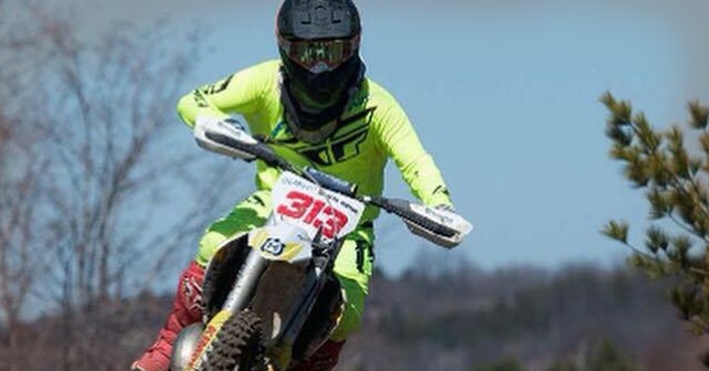 motocross racer Alex Dufour