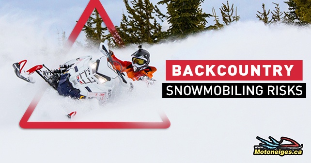 Backcountry snowmobiling risks