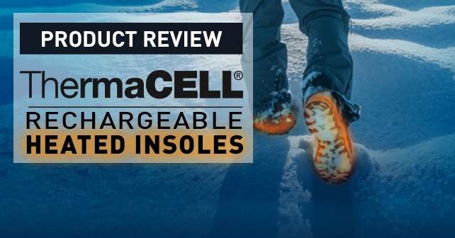 Product Review - ThermaCELL® Rechargeable Heated Insoles
