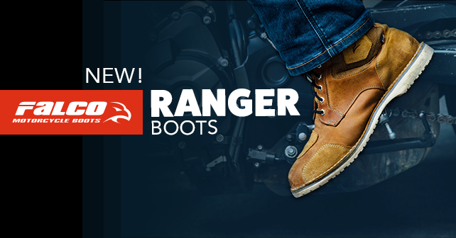 Everything about the new Falco Ranger Motorcycle Boots